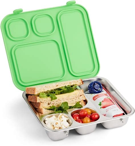 elk and friends stainless steel lunch box|Amazon.com: Elk and Friends Kids Stainless Steel Bento Box .